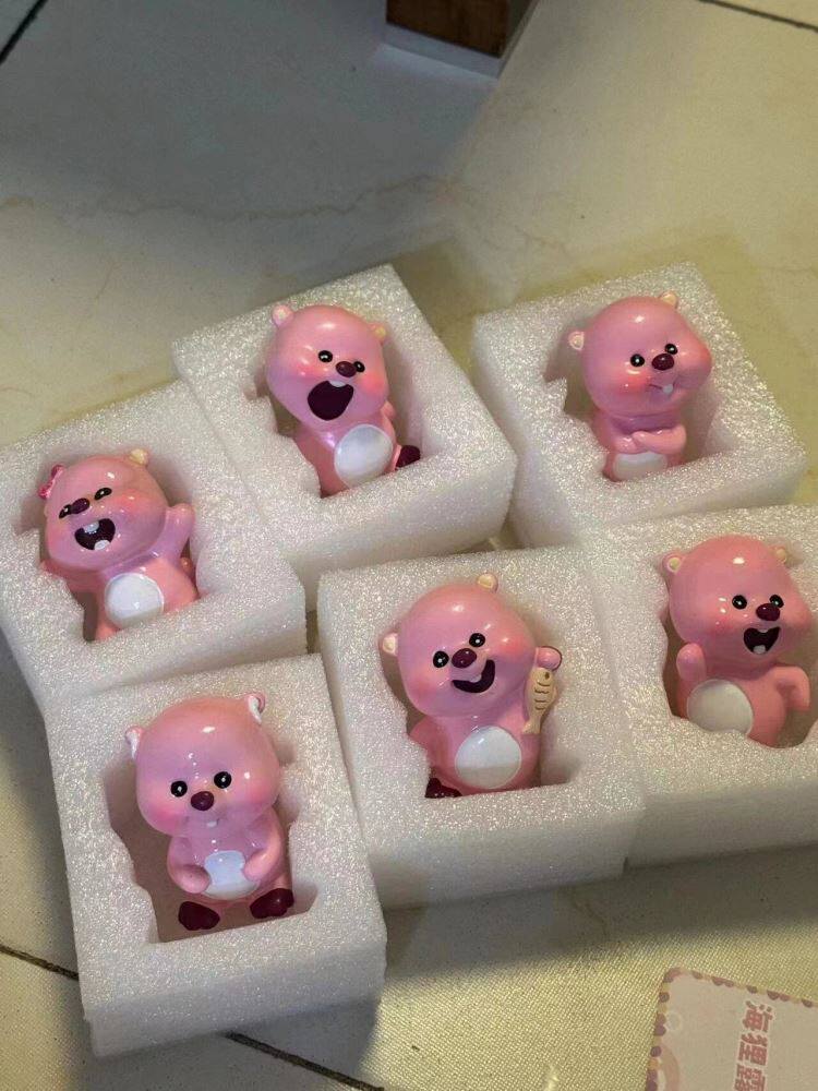 有你超甜之可爱loopy小海狸二弹盲盒手办送闺蜜学生礼品生日礼物