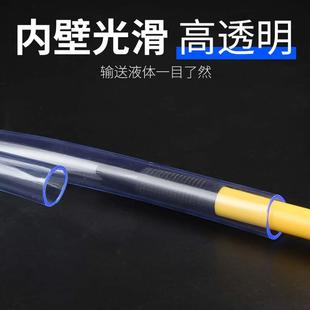 6分高压塑料水管 pvc透明软管家用防爆软水管浇花洗车水平管管子4