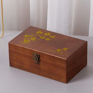 高档结婚陪嫁针线包工具盒 轻微瑕疵品处理家用实木质针线盒套装
