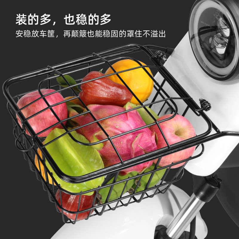 专用于小牛U1d/Uqi电动车前篮前置车篮车筐收纳置物菜篮改装配件
