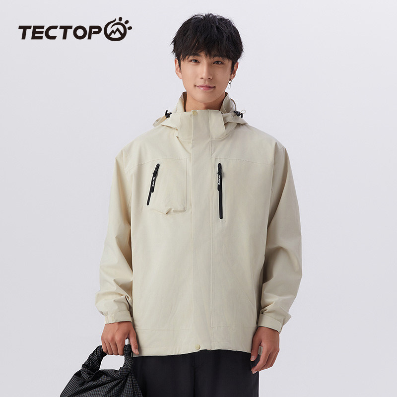 通款套抓绒三合一冲锋衣