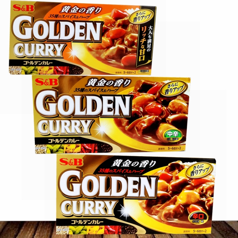 sb金牌咖喱块日本GOLDEN咖喱