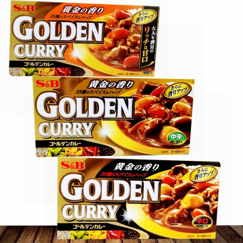 sb金牌咖喱块日本GOLDEN咖喱