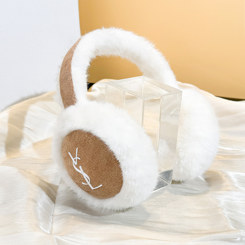 韩国拼色耳罩女冬天保暖毛绒耳暖高颜值可折叠耳包防寒防冻耳捂子