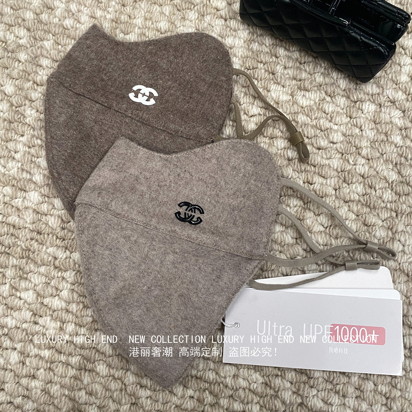 韩国小香风真丝保暖口罩女冬季防风防冻防晒桑蚕丝高颜值羊毛面罩