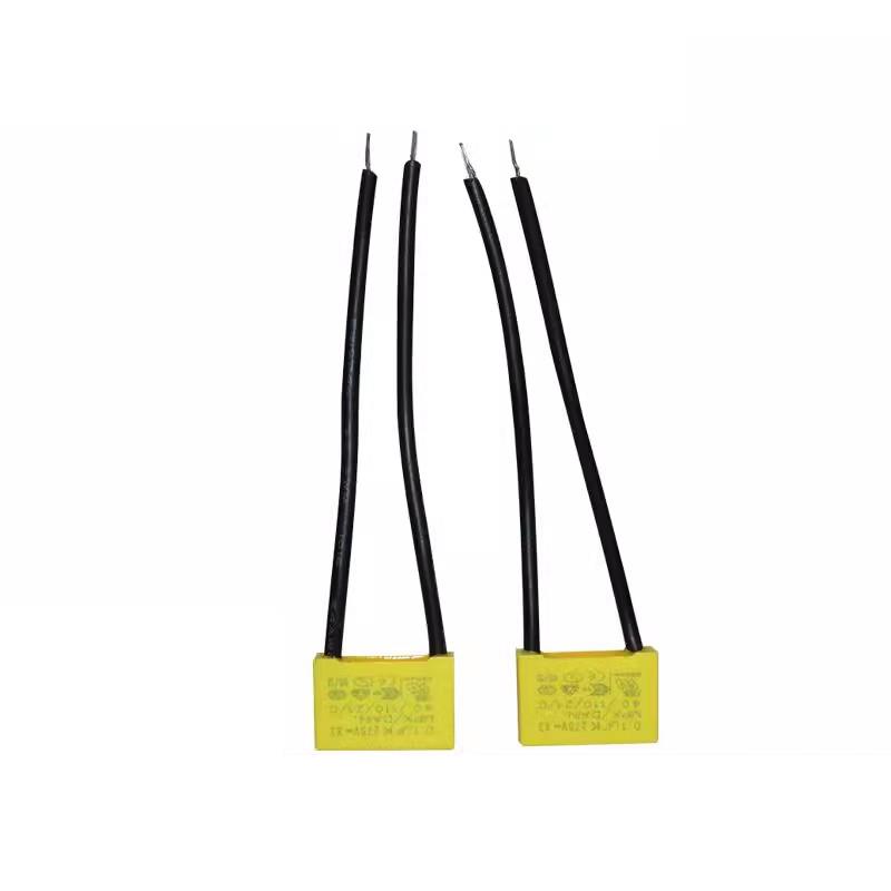 灯具防闪烁防鬼火电容单火智能开关LED灯0.1UF消火安规275v带线