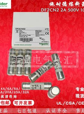 施耐德保险丝DF2CN01 DF2CN02 DF2CN04 DF2CN06 DF2CN08原装