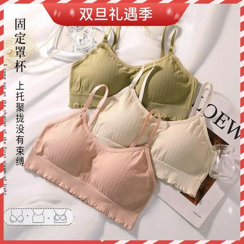 初中生发育期内衣女纯棉新款胸罩