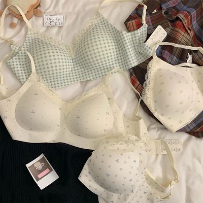 法式甜美少女文胸蕾丝花边内衣薄
