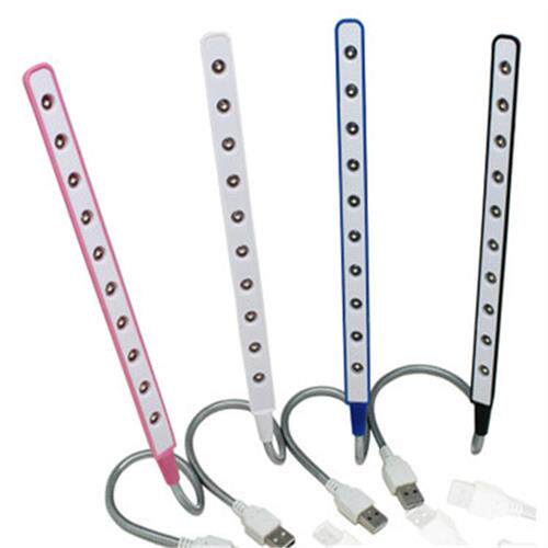 即插即用长条USBled灯学生阅读台灯USB小夜灯USB10灯电脑灯