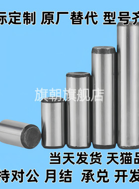 圆柱销MMS销钉精密MS4-6 8 10 12 15 30 35 40455060直杆型定位