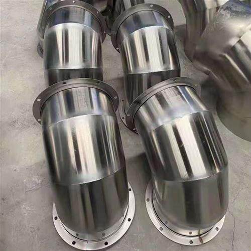 风管弯头通风配件不锈钢螺旋管道弯头烟囱排烟镀锌白铁皮90度弯头