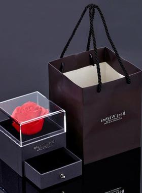 Projection Necklace Set With Rose Gift Box 100 Languages I L