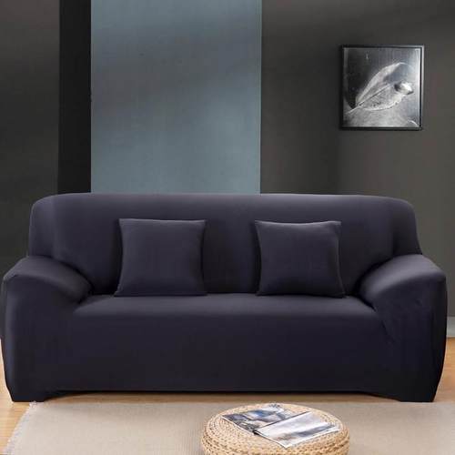 1-4 seaters fashion solid color recliner sofa covers soft