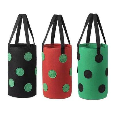 Strawberry Grow Bags Planting Bag Plant Grow Hanging Bag