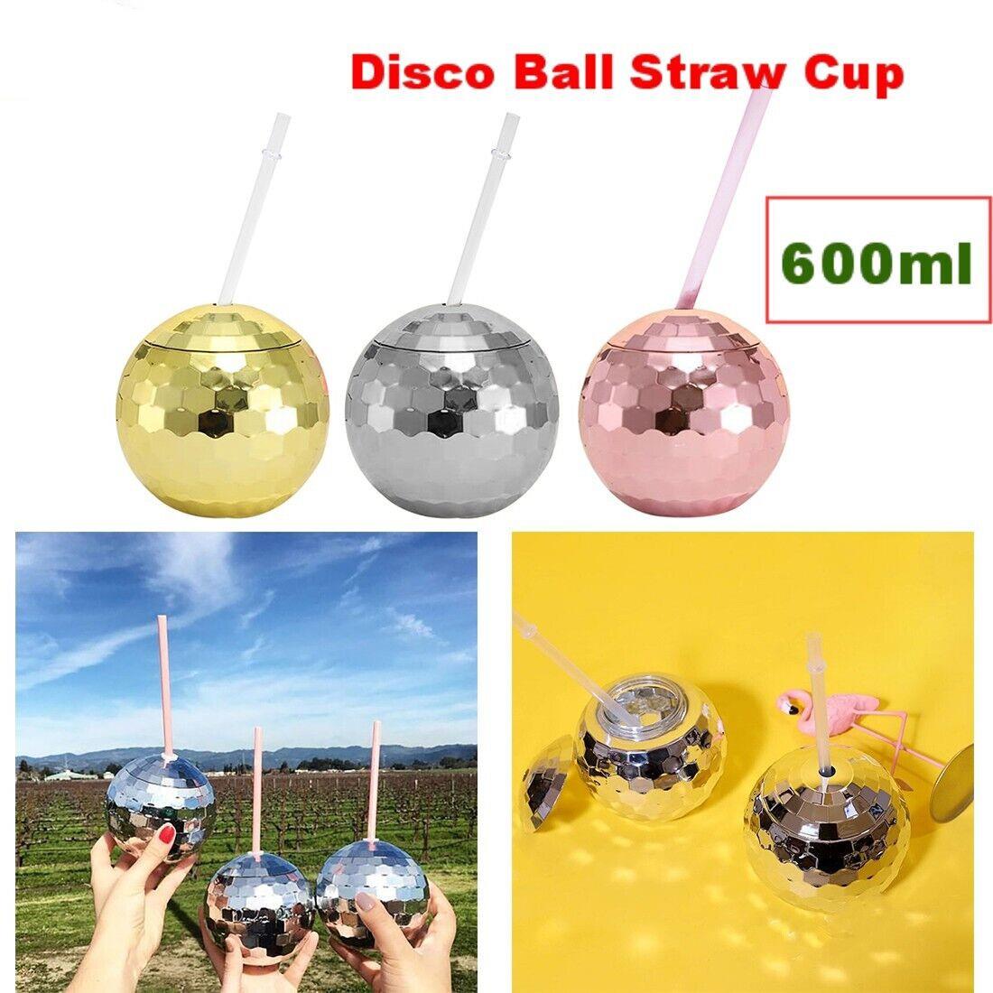 600ML Unique Disco Ball Cups Flash Cocktail Cup Nightclub Ba