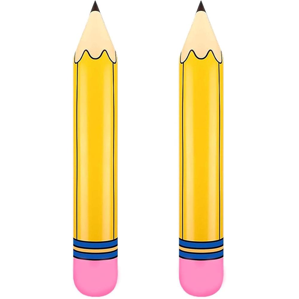 Inflatable Back to School Decorations Jumbo Pencil Balloons