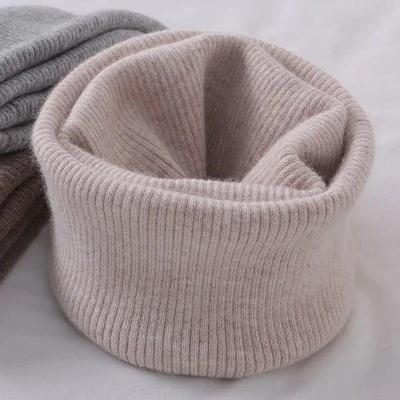 Korean Solid Color Cashmere Collar Pullove Warm Scarf Men Wo