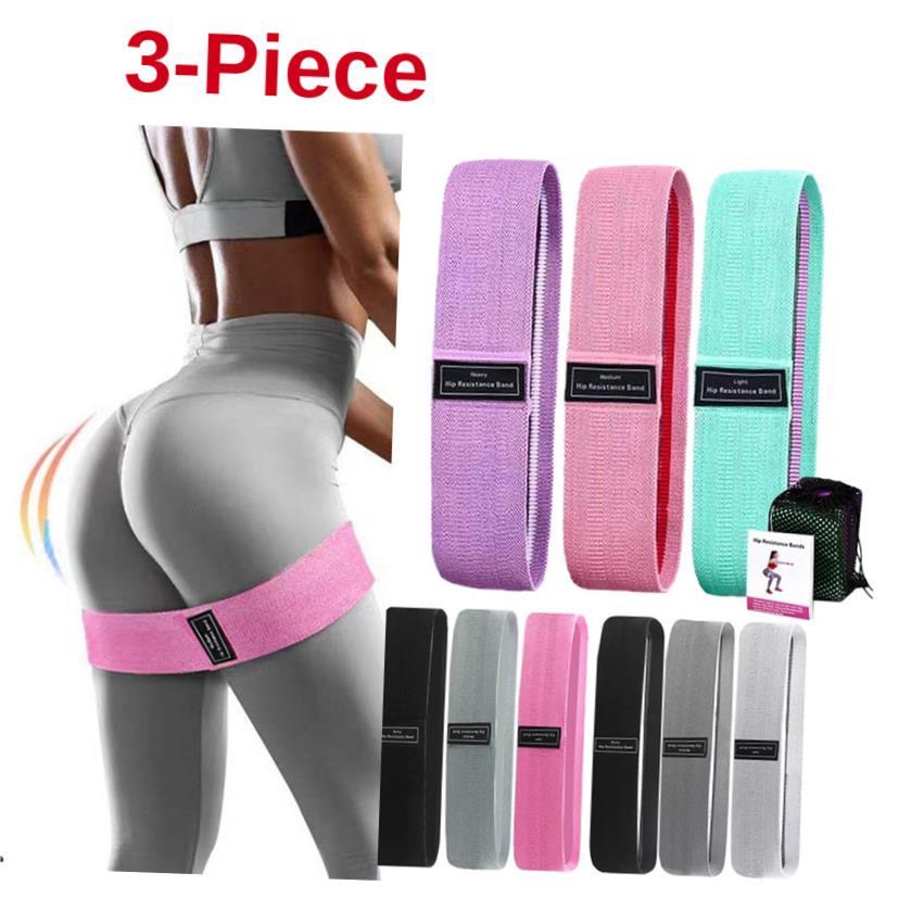 1/2/3PCSLot Fitness Bands Fitness Rubber Band Elastic Yoga R
