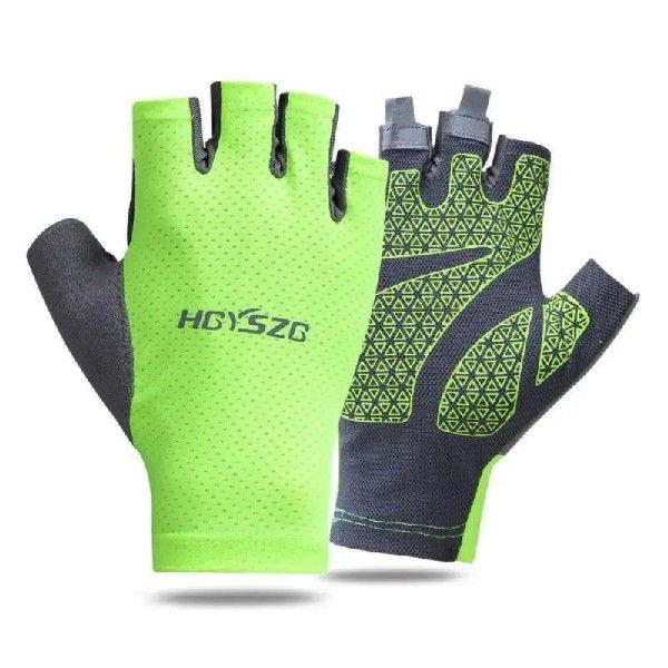 Fitness Exercise Finge Rless Thin Gloves Relaxed Impact