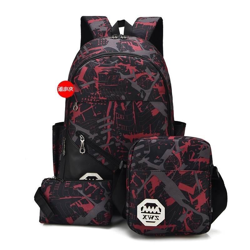 men women fashion school bags travel laptop bag boy backpack