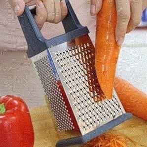 four side stainless steel vegetable grater shredder slicer