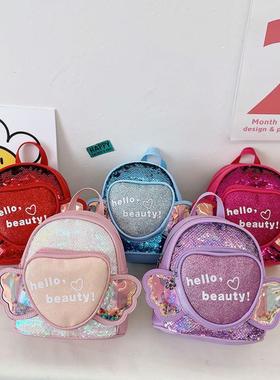 angel School Bags for Girls Backpack Cute Kids School Bag