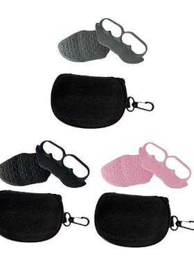 2Pcs Weight Lifting Grips Gym Gloves Flexible Hand