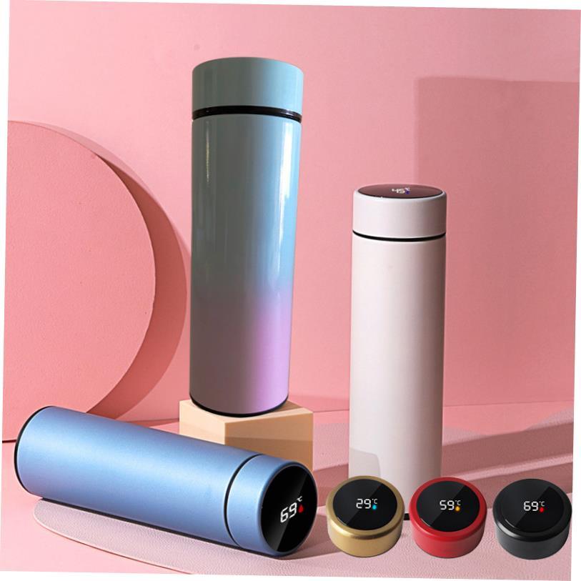 smart digital water bottle keeps cold and heat thermal bottl