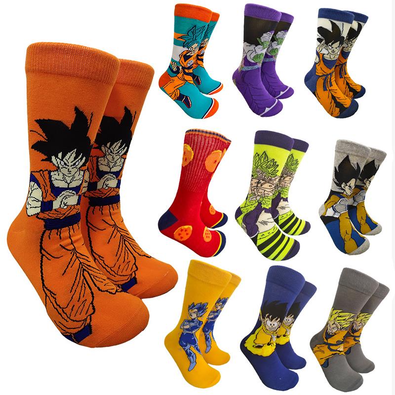 Anime Dragon Ball Socks for Men Women Son Goku Frieza Piccol