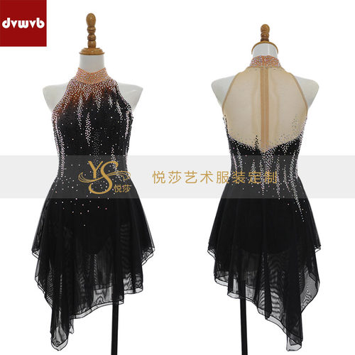 艺术服装定制花样滑冰表演服