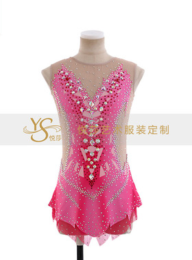 艺术体操服现代舞比赛技巧服啦啦操表演服定制儿童成人女款T190