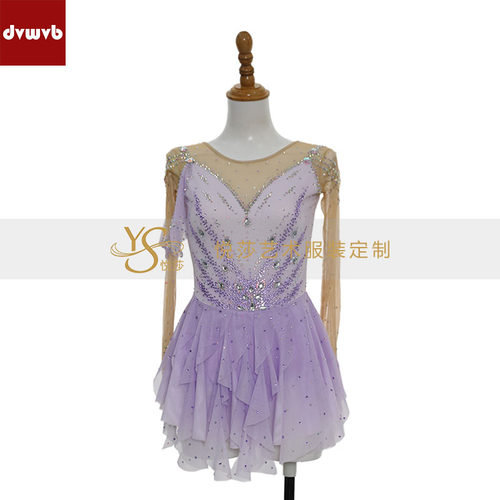 艺术服装定制花样滑冰表演服