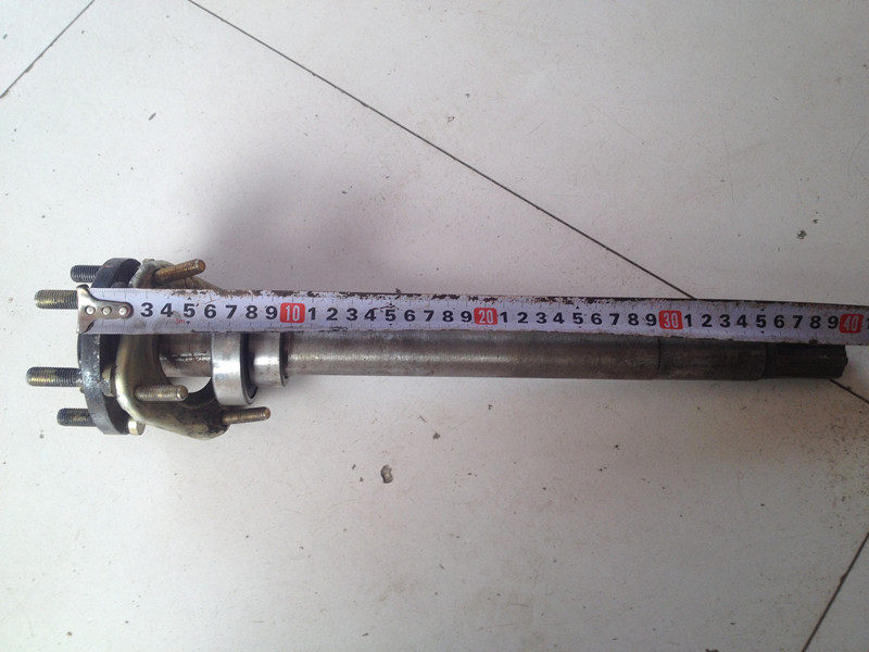 新鸽 大运 三轮摩托车传动半轴原装配套后桥半轴悬浮半轴力之星