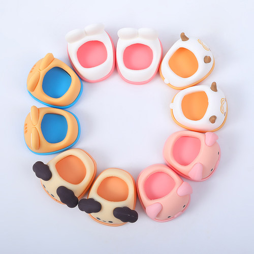 棉花娃娃20cm娃用可站立动物鞋