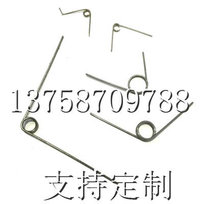 弹簧钢丝线径0.6mm不锈钢304/65mn扭簧扭力V字左右旋90/180/270度