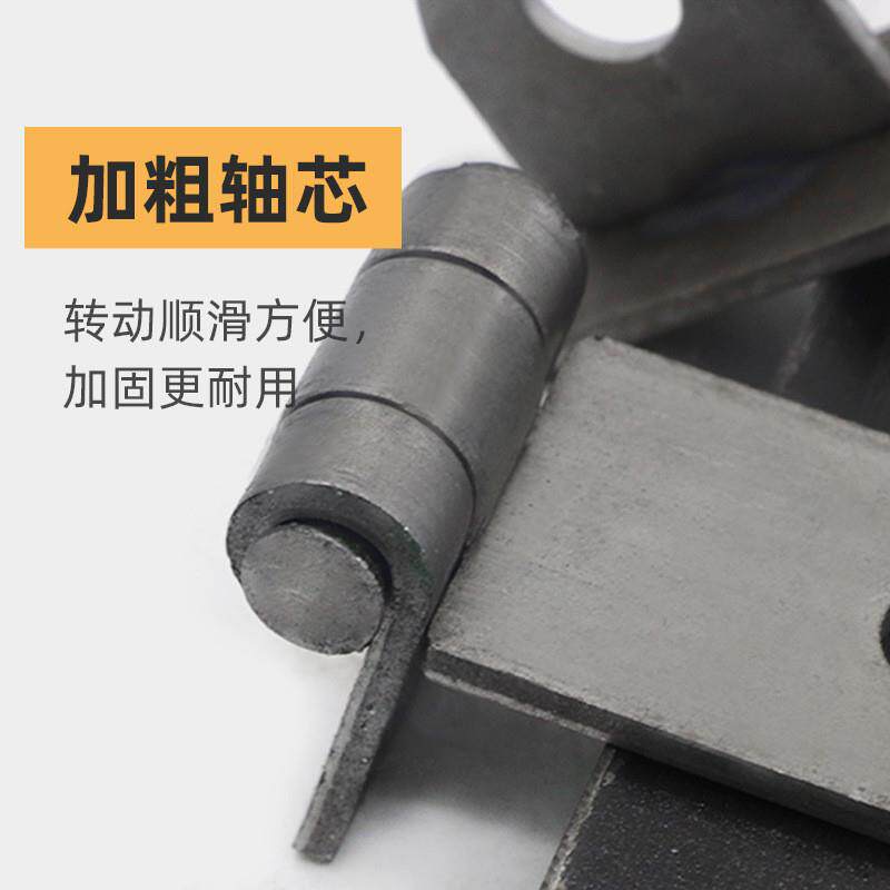 加厚镀锌焊接搭扣重型铁箱扣大号门扣工具箱搭扣3.0大门锁扣4 5寸