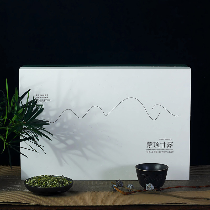 禅意系列●蒙顶甘露 知茶人蒙顶甘露礼盒装四川蒙顶山明前绿茶叶