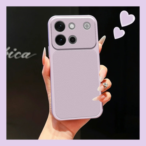 轻奢荔枝皮纹适用vivo s60/s50手机壳全包防摔简约小羊皮保护软壳