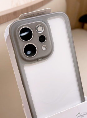 极简镂空无背板适用vivos50手机壳纯边框s30/s50promini超薄硬壳
