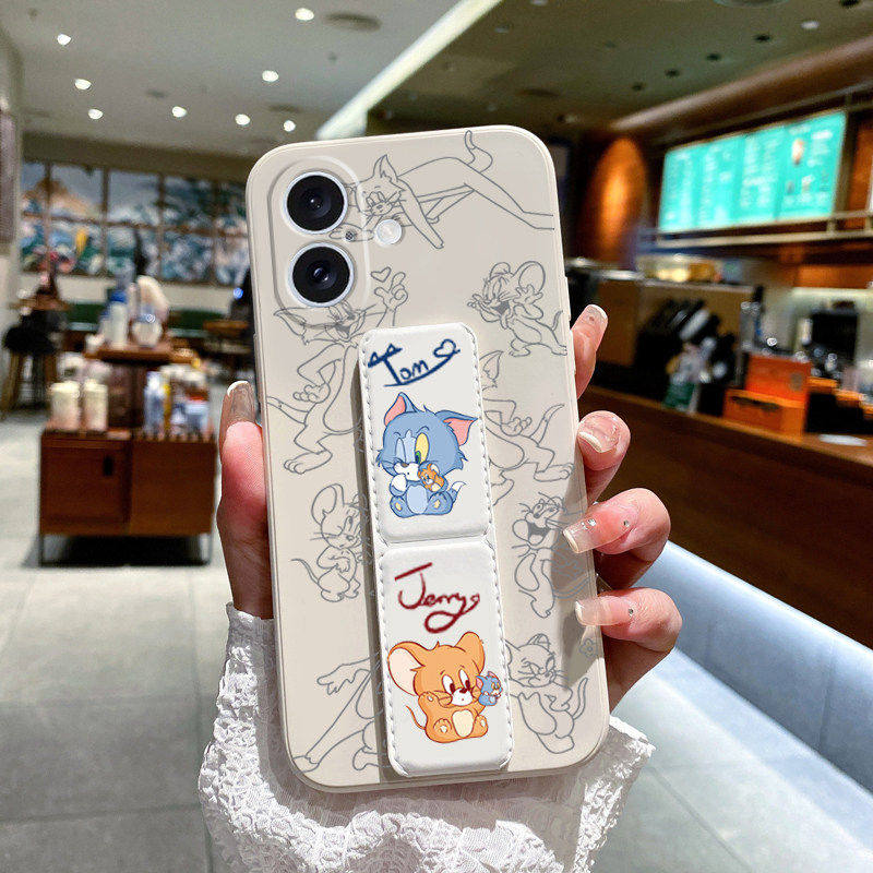 卡通可爱适用于iPhone17手机壳新款苹果16ProMax/15Plus时尚14Pro防摔全包镜头13/12/11/XS/XR/8背贴支架硅胶