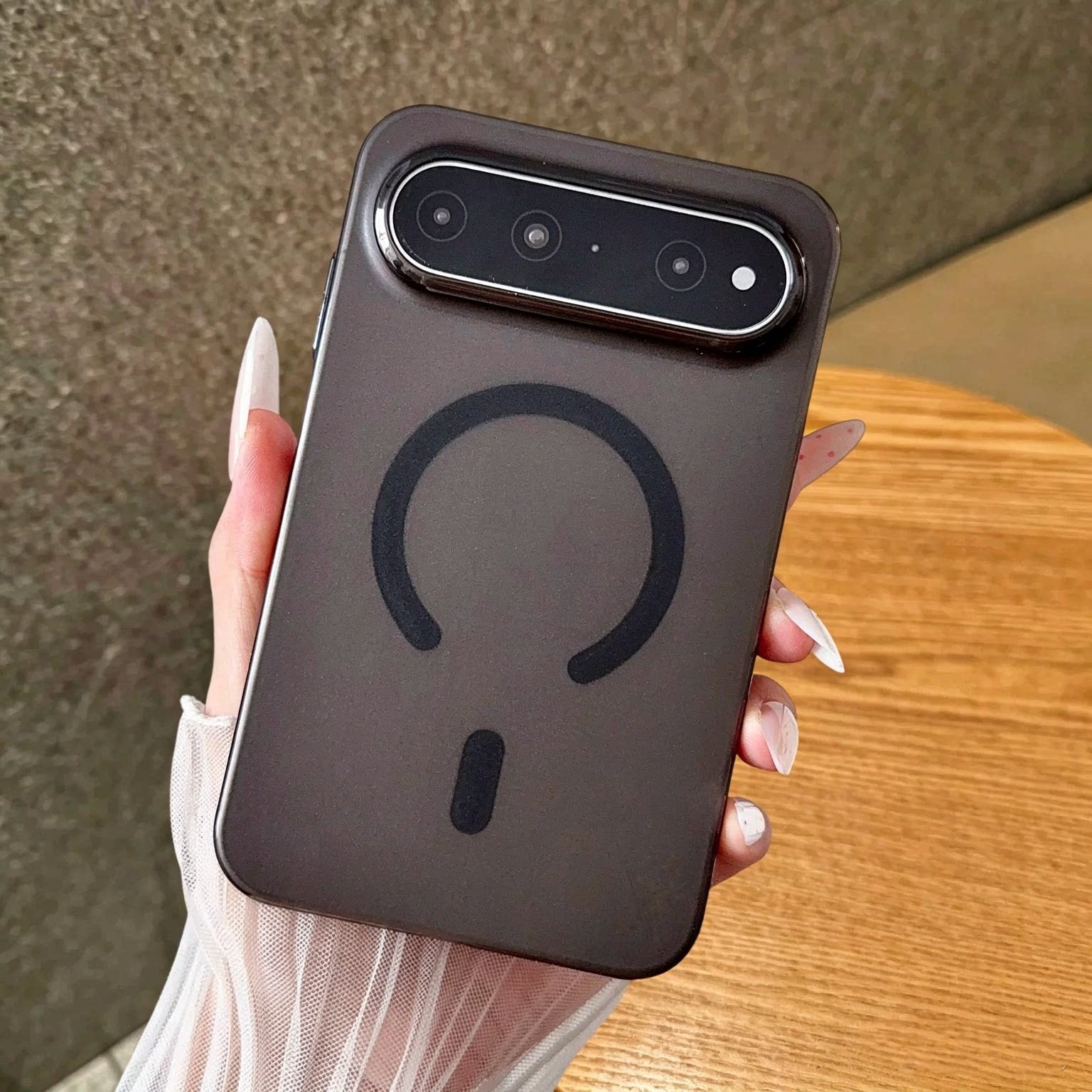 雾面磨砂磁吸适用华为purax view手机壳超薄简约高级感防摔保护套