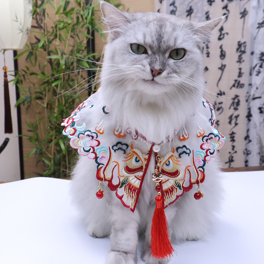 宠物云肩醒狮猫咪狗狗通用