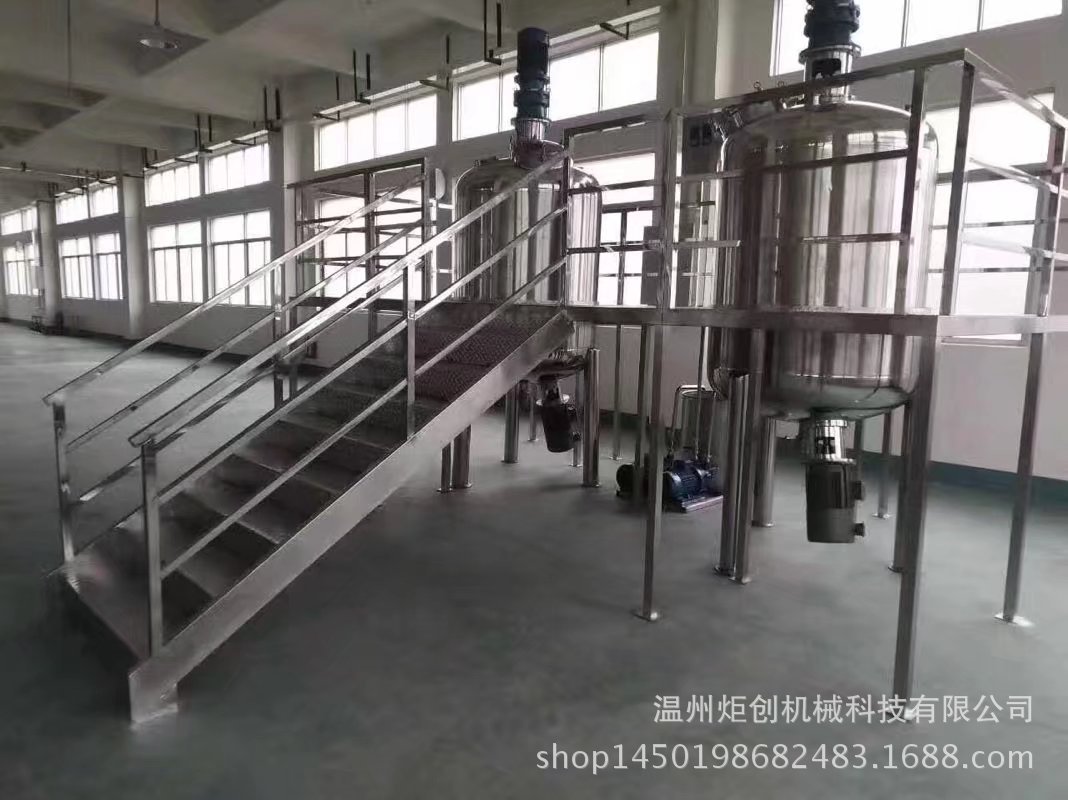 炬创直销搅拌罐，乳液乳化罐，真空脱泡罐，电加热搅拌罐，反应釜
