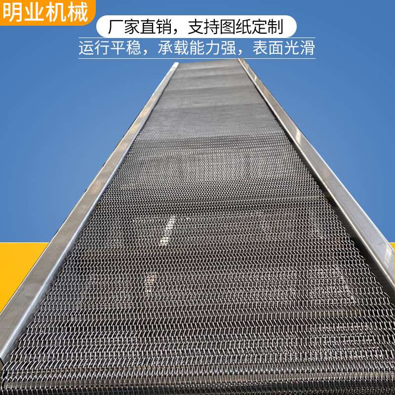 黄桃罐头不锈钢输送设备日化用品传送带流水线过筛输送机