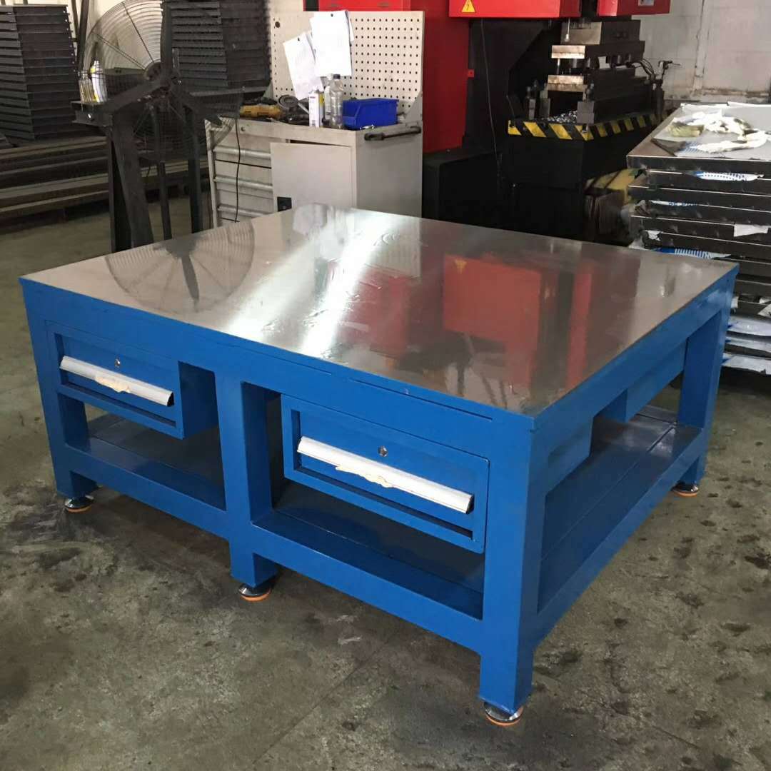 东莞深圳模具工作台重型飞模台钢板钳工台模具维修台现货包邮