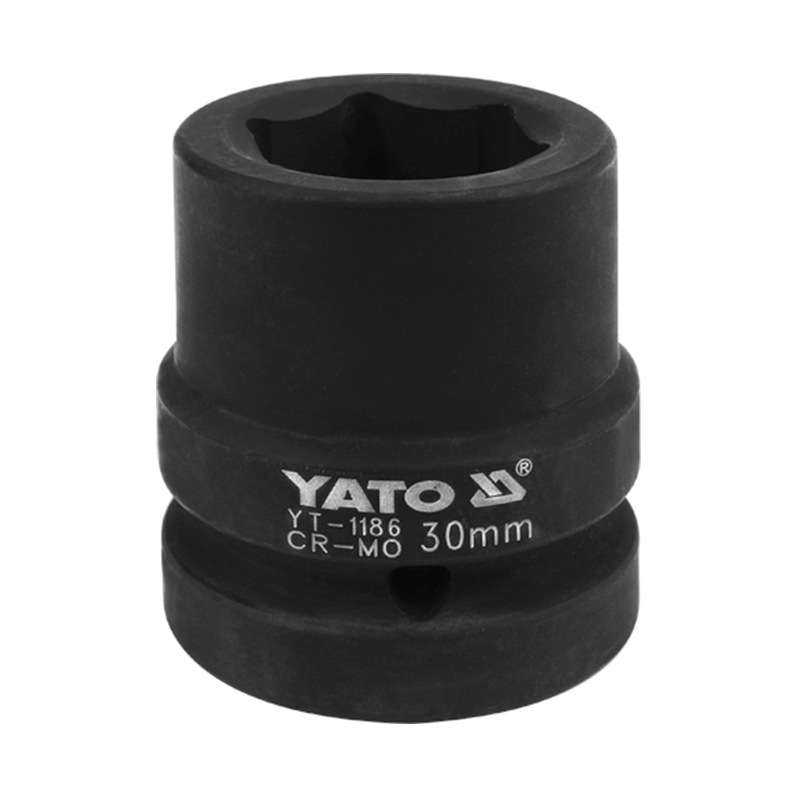 易尔拓50mm重型六角风炮套筒配件风动套1“气动套筒YT-1180