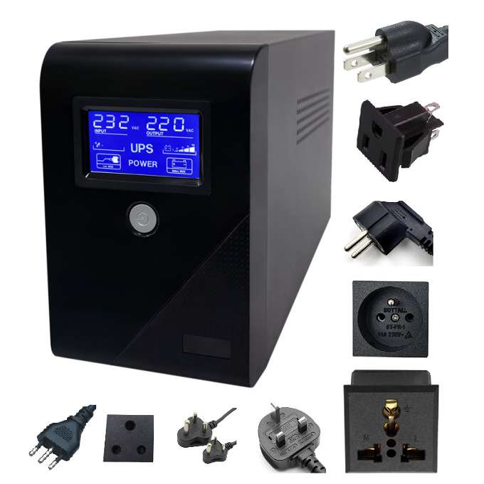 ups不间断电源1000VA600W110v220v加工电脑监控断电保护直销