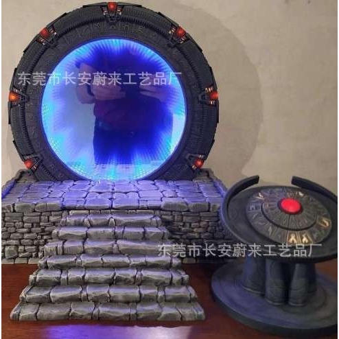 现货Stargate星际之门发光电影纪念收藏品树脂工艺摆件工厂直销