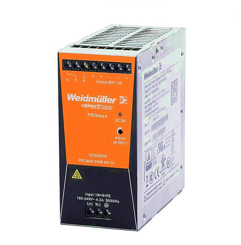 PRO MAX 240W 48V 5A魏德米勒weidmuller开关电源货号1478240000